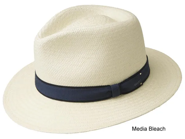 Bailey Brooks Panama Straw Fedora Hat