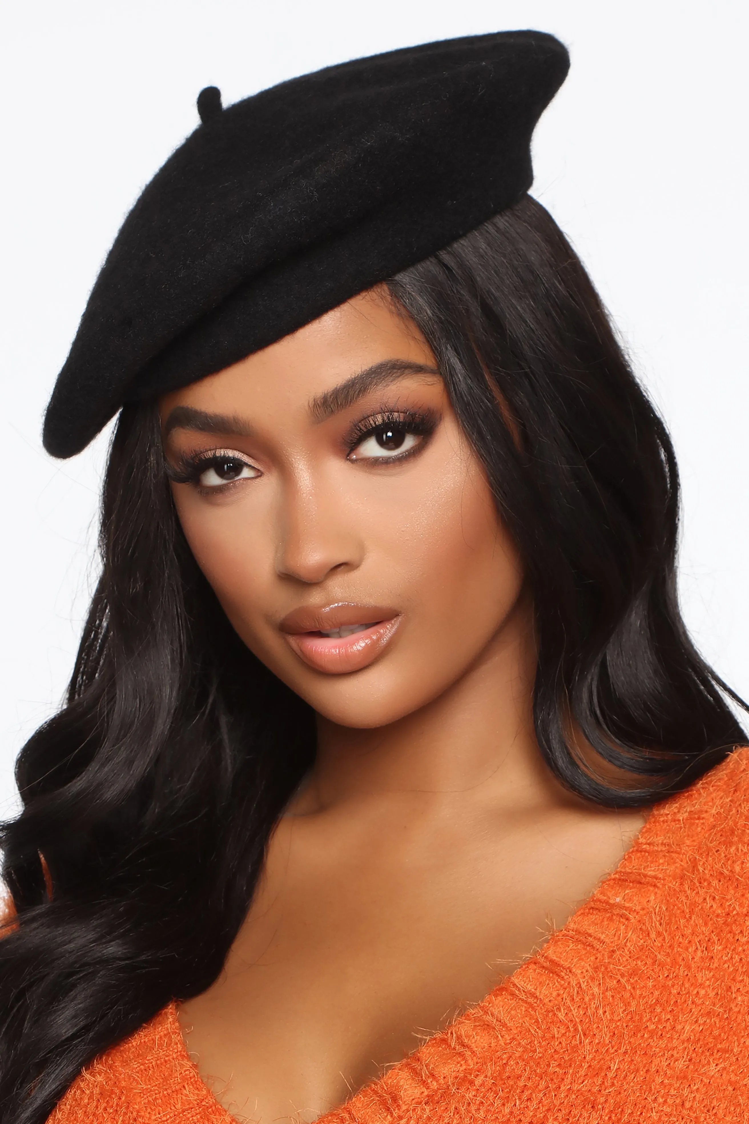 Beauty And The Babe Beret - Black