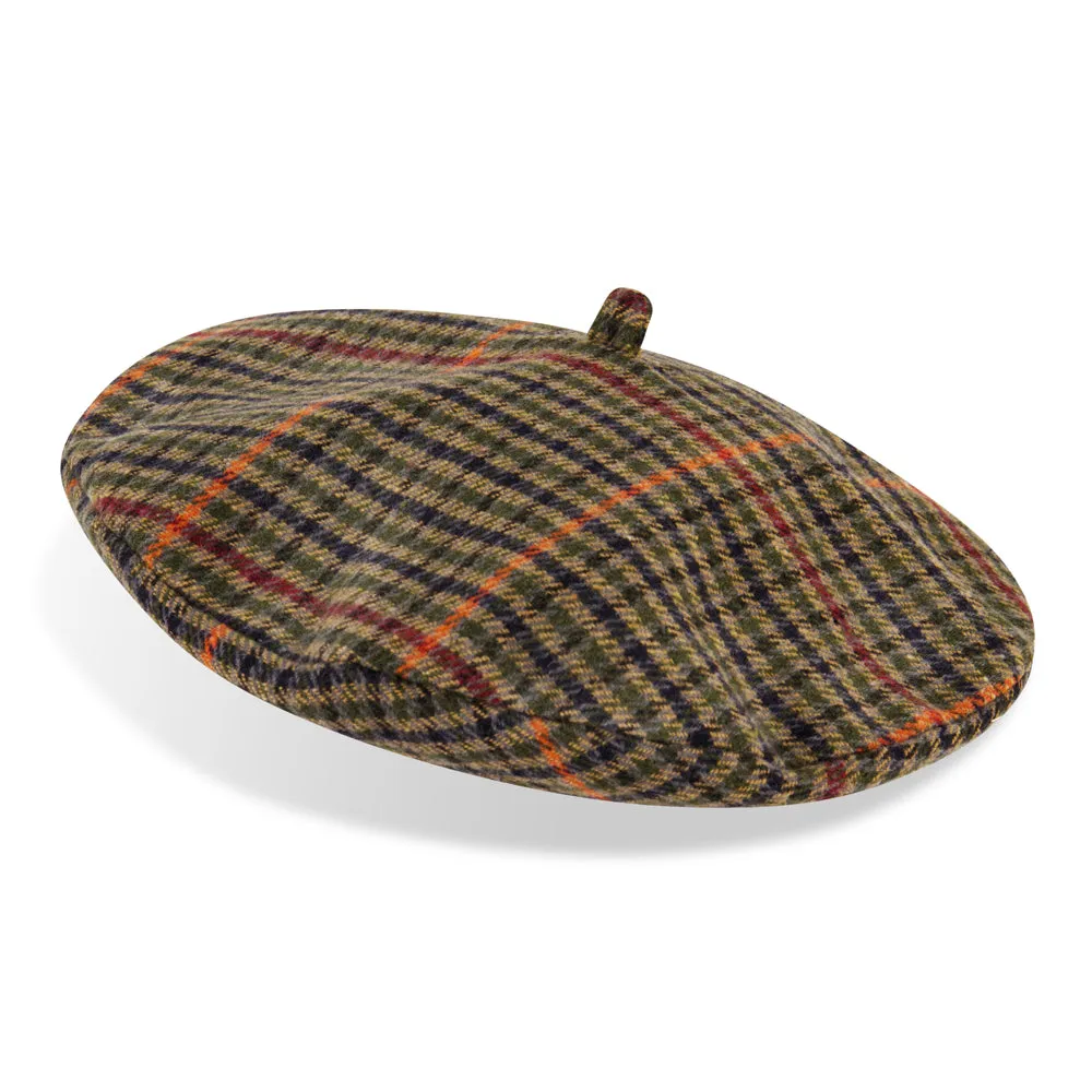 Bliss Beret -- Crestwood Check