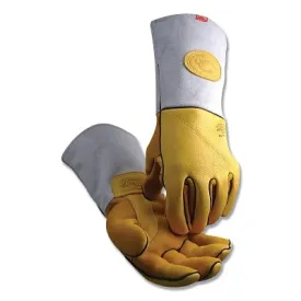 Caiman 1485-XL WELD GLOVE GOLD ELKSKIN