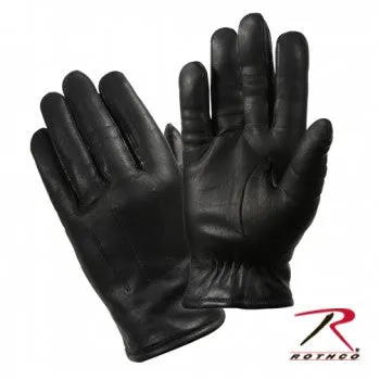 Cold Weather Leather Police Gloves