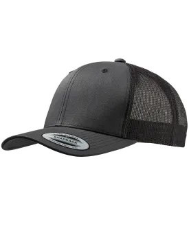 Dark Grey/Dark Grey - Retro trucker cap (6606)