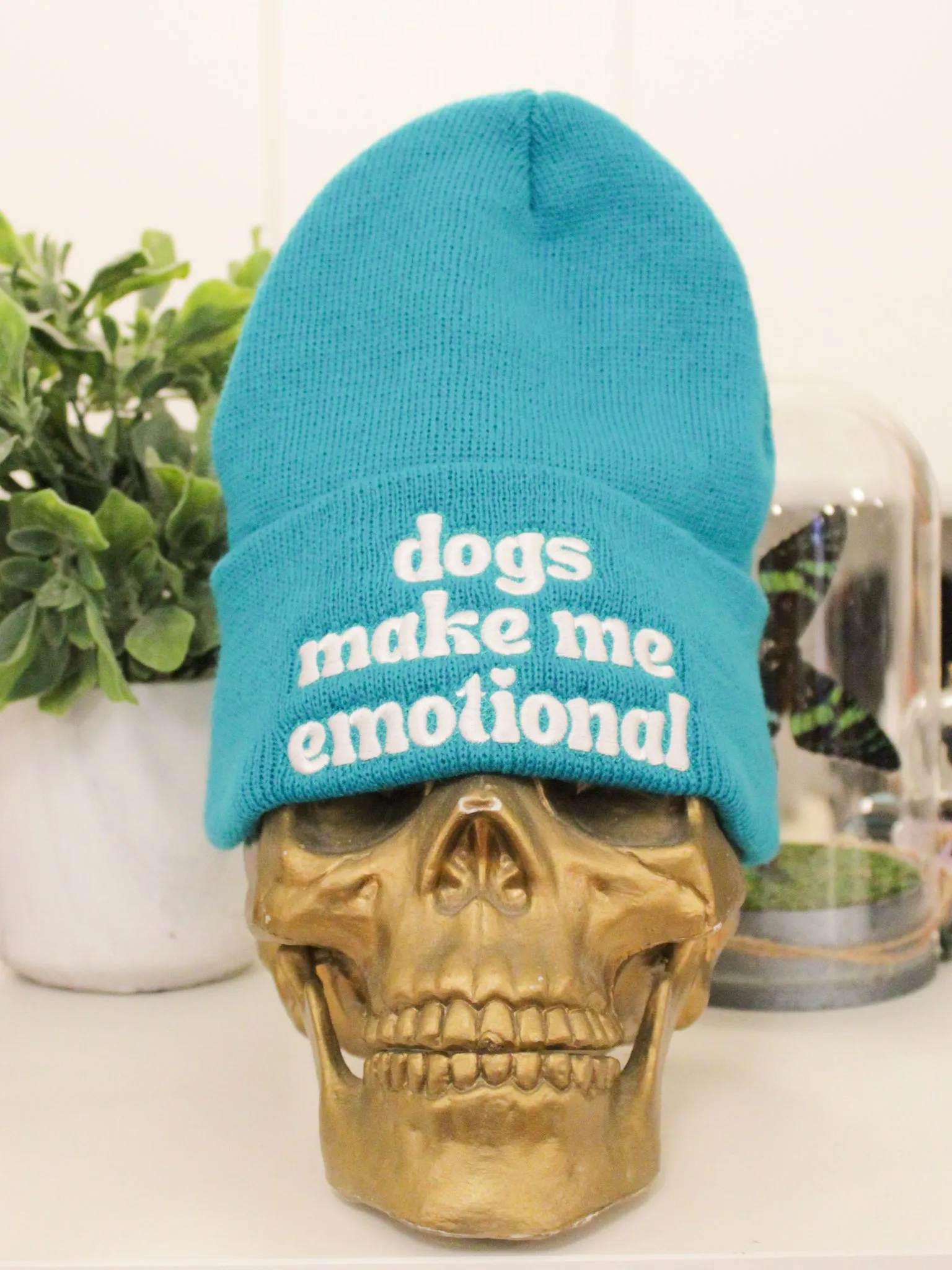 Dogs Make Me Emotional Beanie