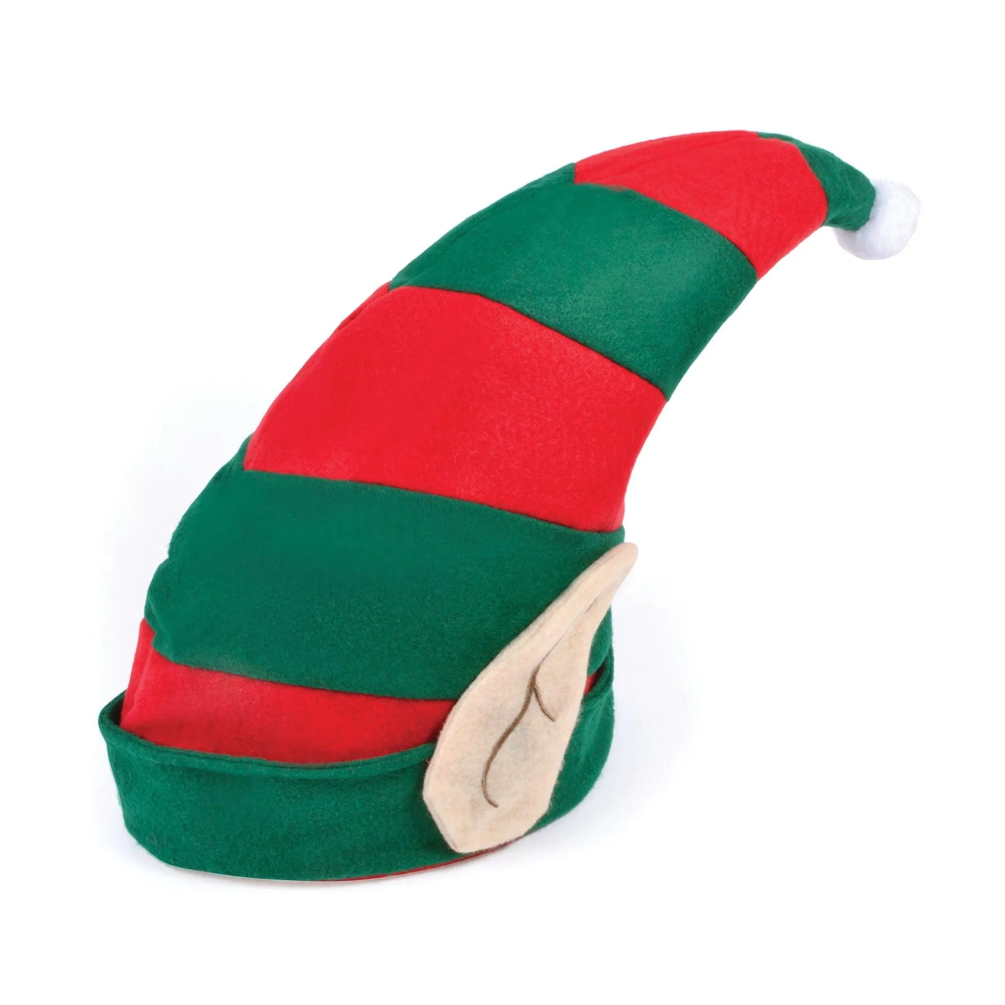 Elf Hat With Ears Xmas Santa Helper Fancy Dress Christmas Accessory