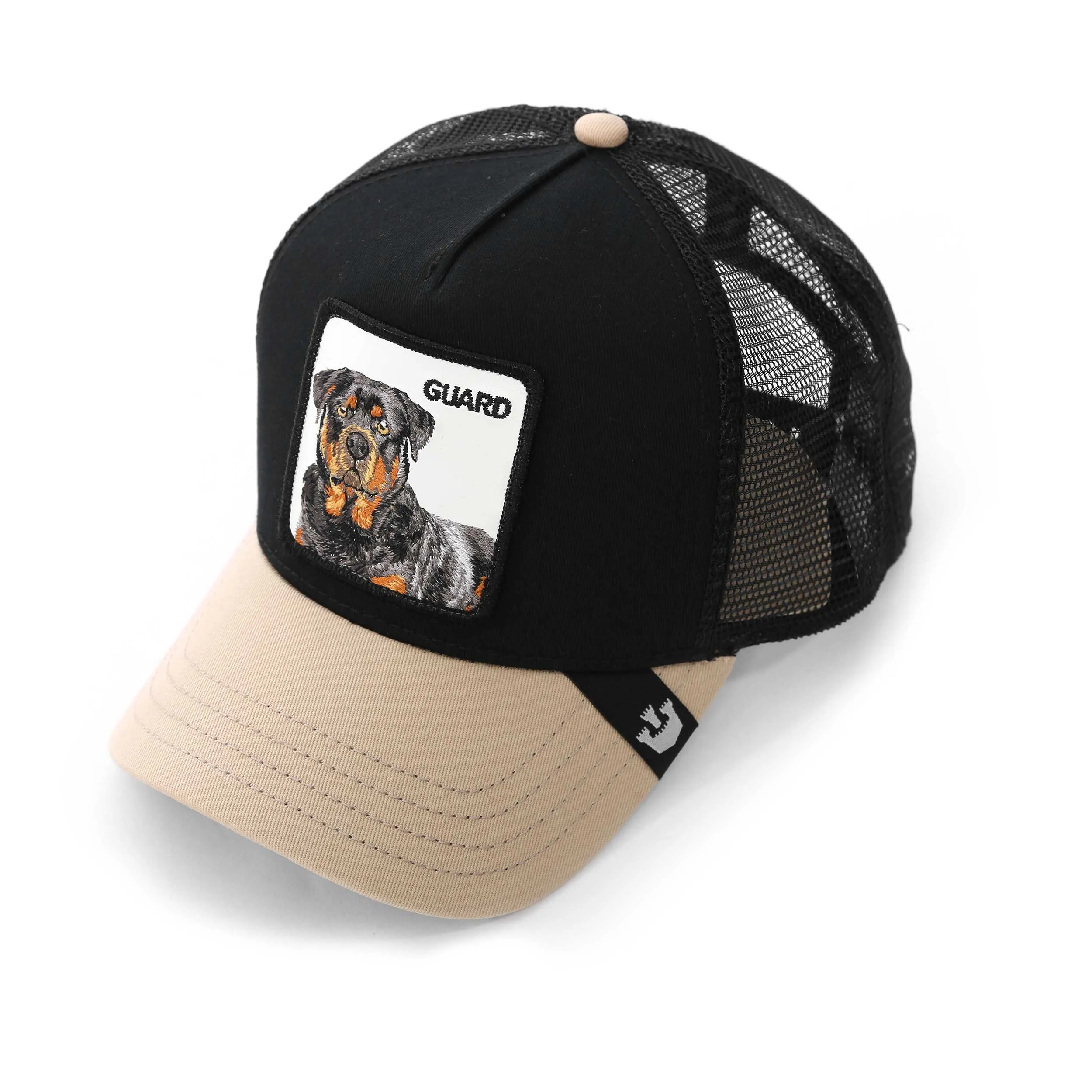 Goorin Bros The Guard Dog Trucker Cap in Black