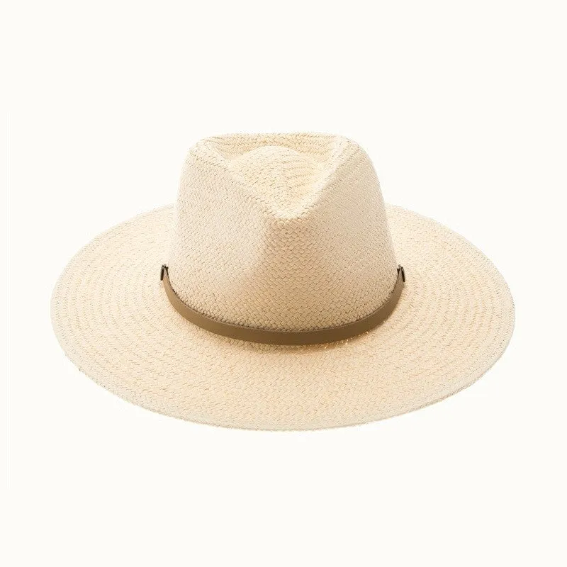 Handwoven Toyo Straw Panama Hat