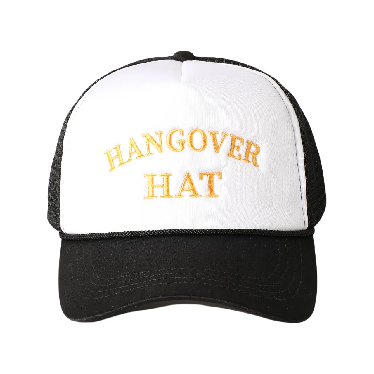 Hangover Black Trucker Hat - Adult