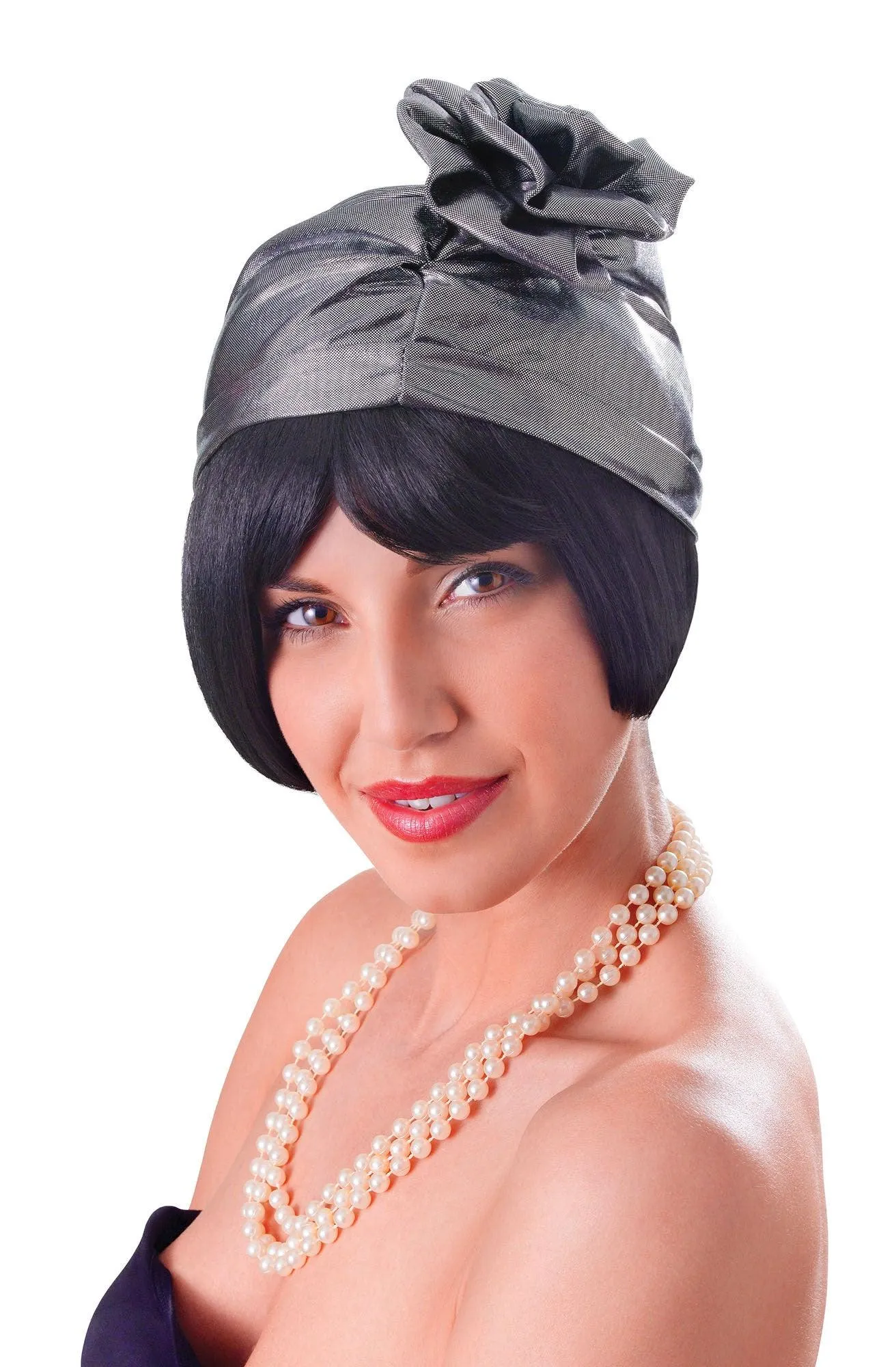 Ladies Girls 20’s Cloche Hat Charleston Fancy Dress Party Costume Accessory