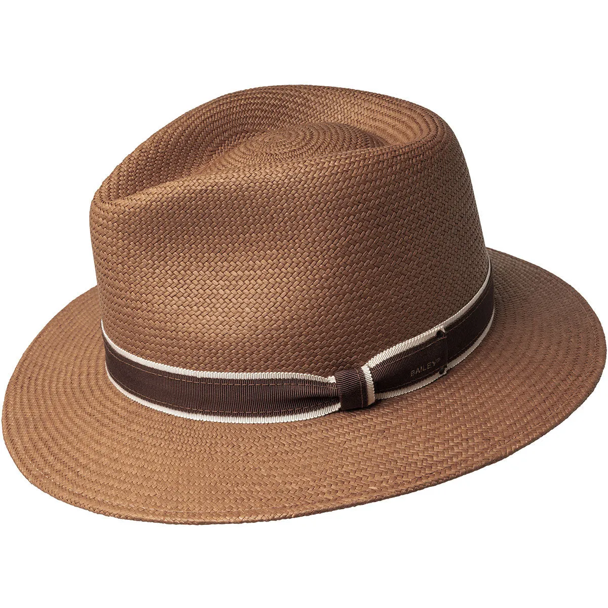 Old-World Genuine Panama Fedora Hat Straw