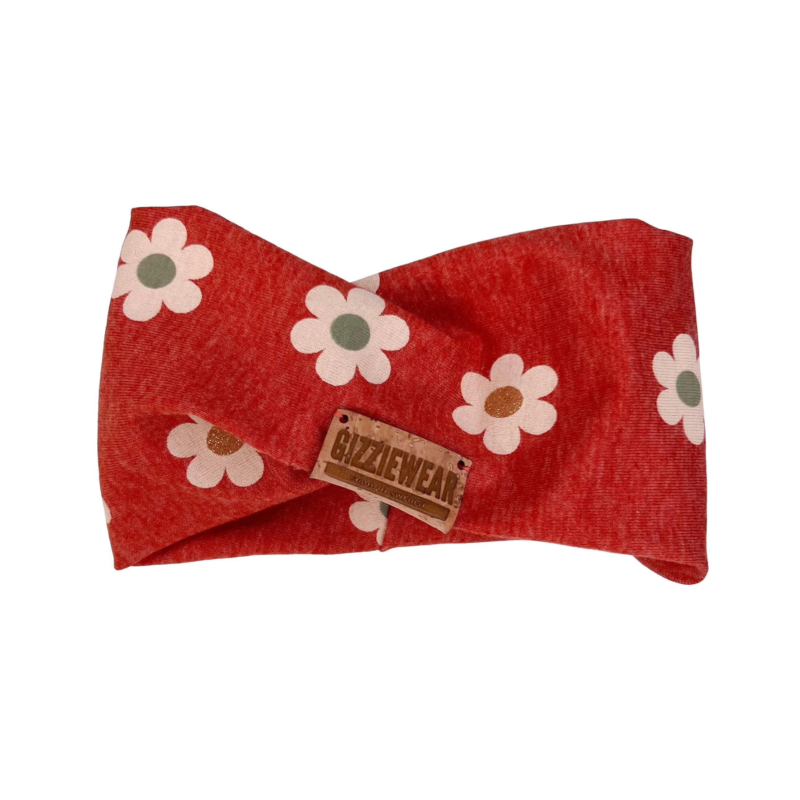 Orange Flowers pet scarf