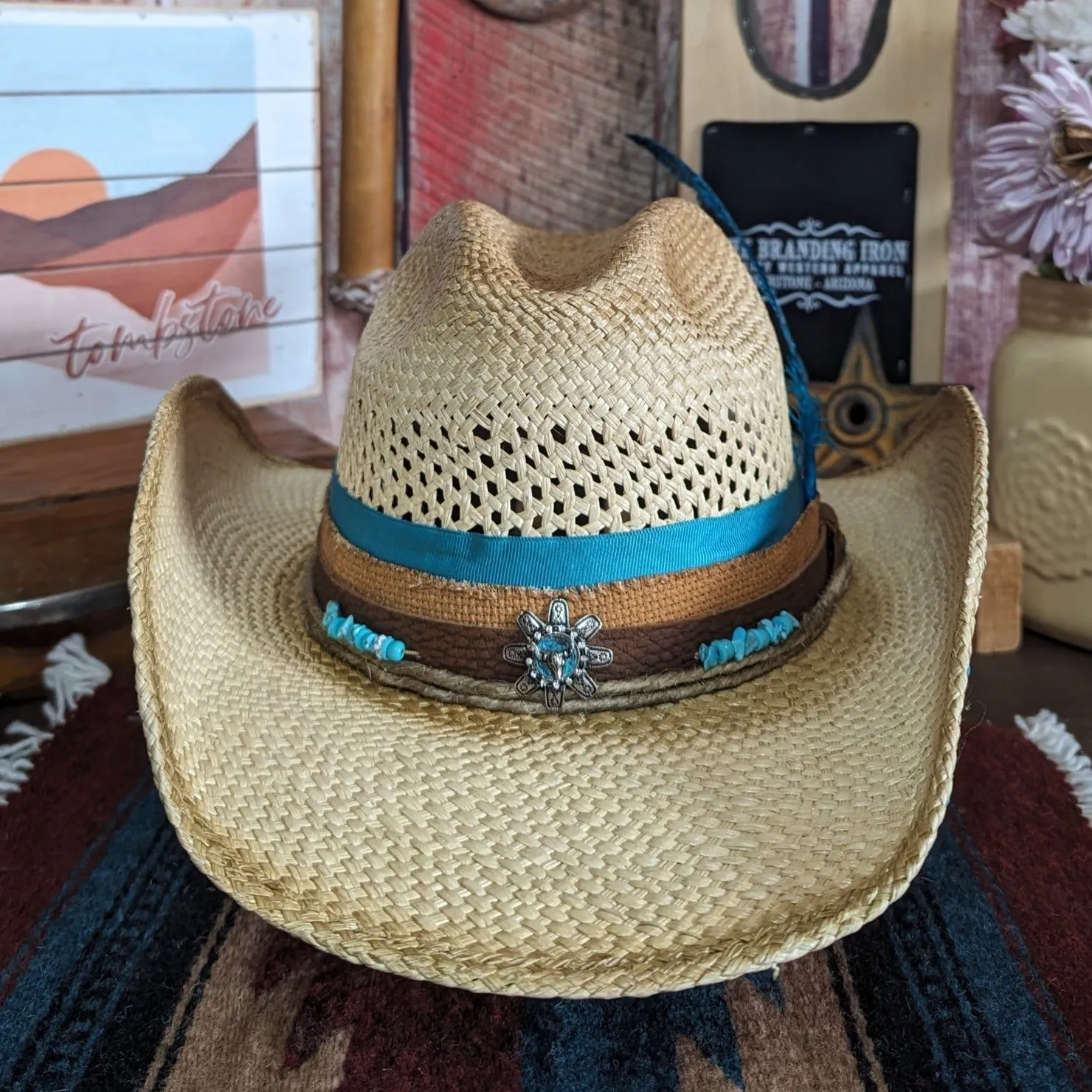 Straw Hat the "Sweet Caroline" by Bullhide 5088