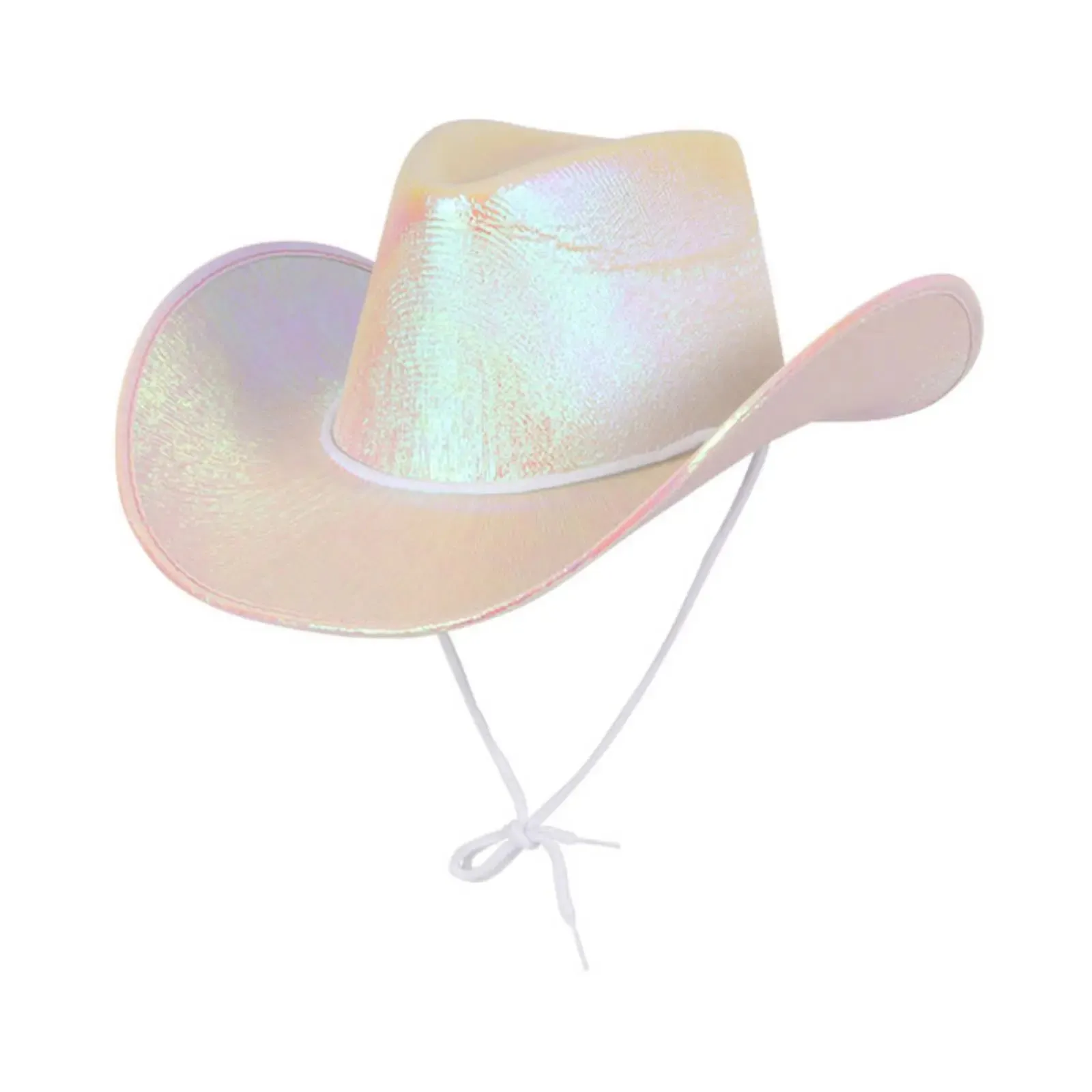 Texan Hat Iridescent Cowgirl Cowboy Stetson Fancy Dress